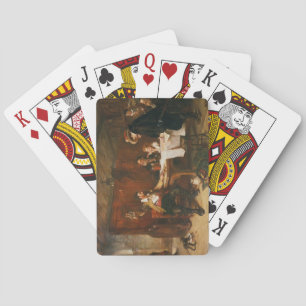 The Buccaneer's Story (oil on canvas) Playing Cards