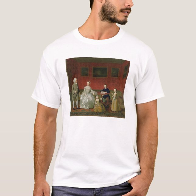 The Buckley-Boar Family, c.1758-60 (oil on canvas) T-Shirt (Front)