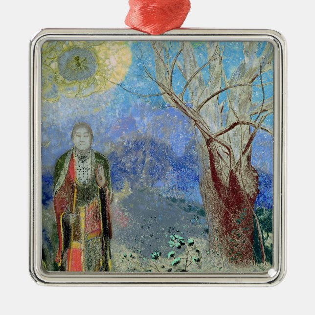 The Buddha, c.1905 Metal Tree Decoration (Front)