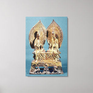 The Buddhas Prabhutaratna and Sakyamuni Canvas Print