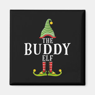 The Buddy Elf Funny Matching Pajama Xmas Magnet