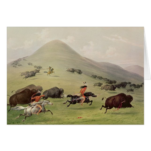 The Buffalo Hunt, c.1832 (Front Horizontal)