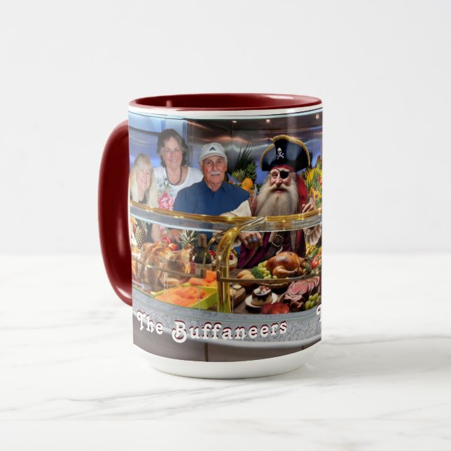 The Buffaneers "Dave's Crew" in '22 at Lido Buffet Mug (Front Left)