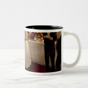 The Buffet, 1884 Two-Tone Coffee Mug