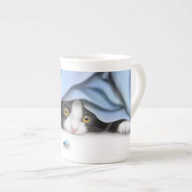 The Bug Hunter Bone China Mug (Front Right)