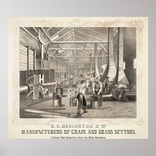 The Building Interior Of H.C. Redington & Company Poster (Front)