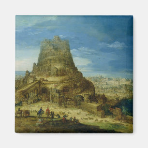 The Building of the Tower of Babel Magnet