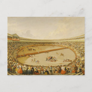 The Bullfight Postcard