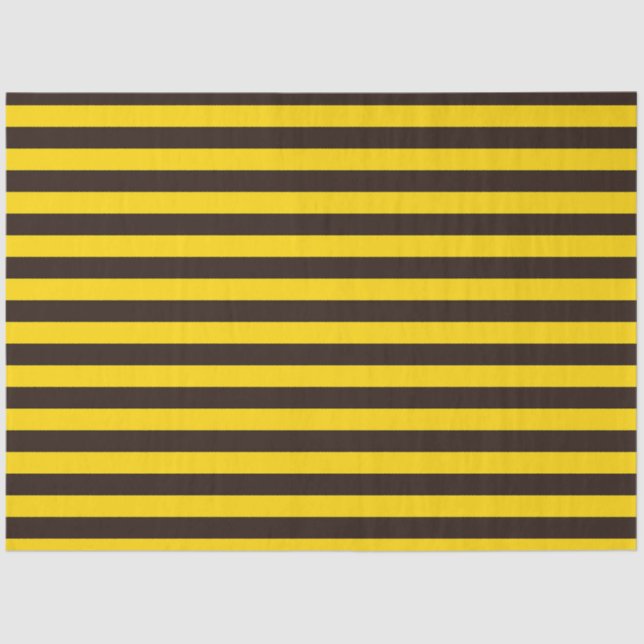 The Bumble Bee and Honey Series Design 10 Tissue Paper (Front)