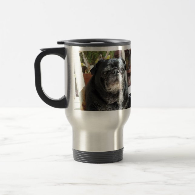 The Bumblesnot "Most Interesting Dog" commuter mug (Left)