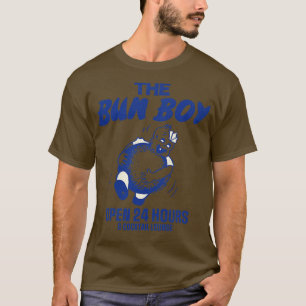 The Bun Boy Retro Defunct Restaurant Cocktail Loun T-Shirt