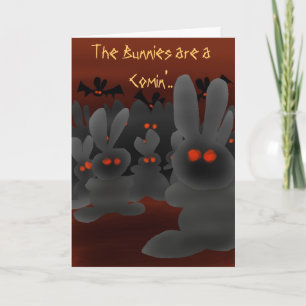 The Bunnies are a Comin'.. Holiday Card
