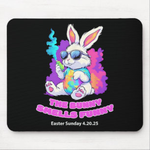 The Bunny Smells Funny Easter Sunday 4 20 25  Mouse Pad