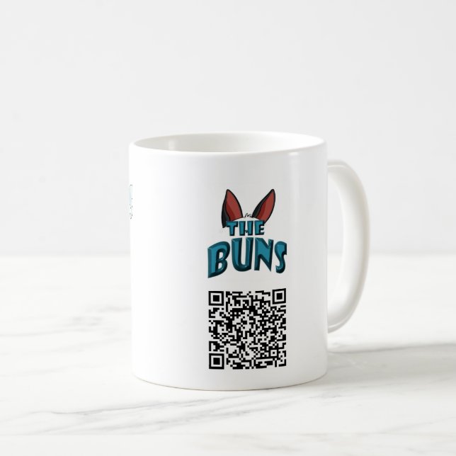 The Buns - Hefty Hares : Risky Bun-ness Coffee Mug (Front Right)
