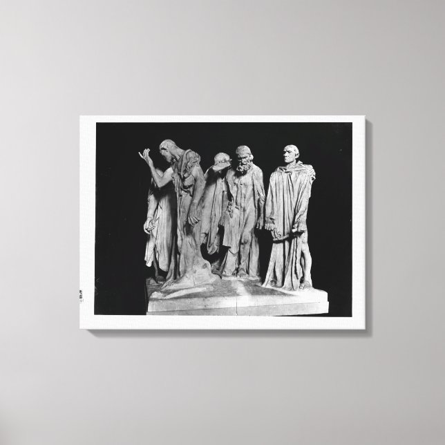 The Burghers of Calais, 1889 Canvas Print (Front)