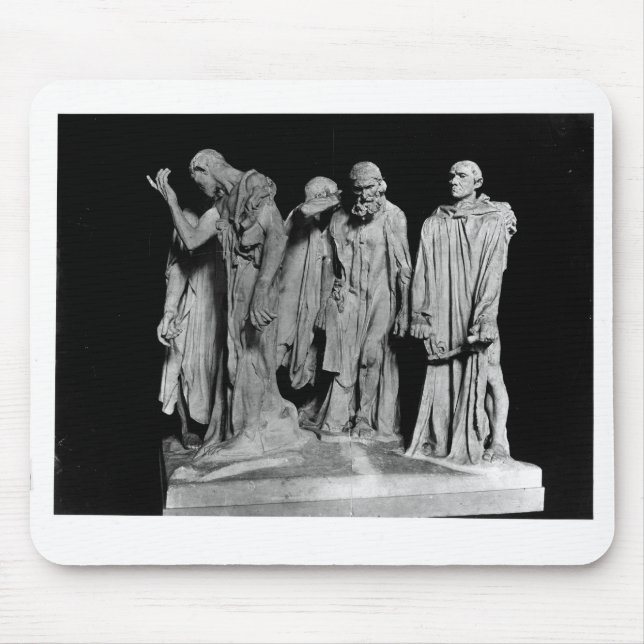 The Burghers of Calais, 1889 Mouse Pad (Front)