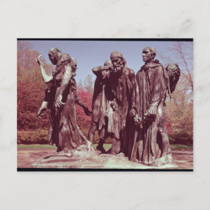 The Burghers of Calais Postcard