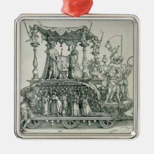 The Burgundian Marriage Metal Tree Decoration