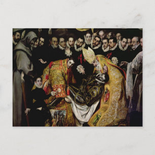 The Burial of Count Orgaz Postcard