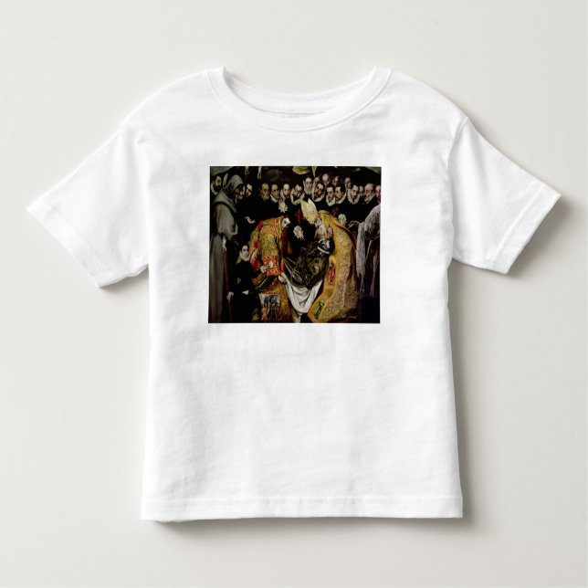 The Burial of Count Orgaz Toddler T-Shirt (Front)