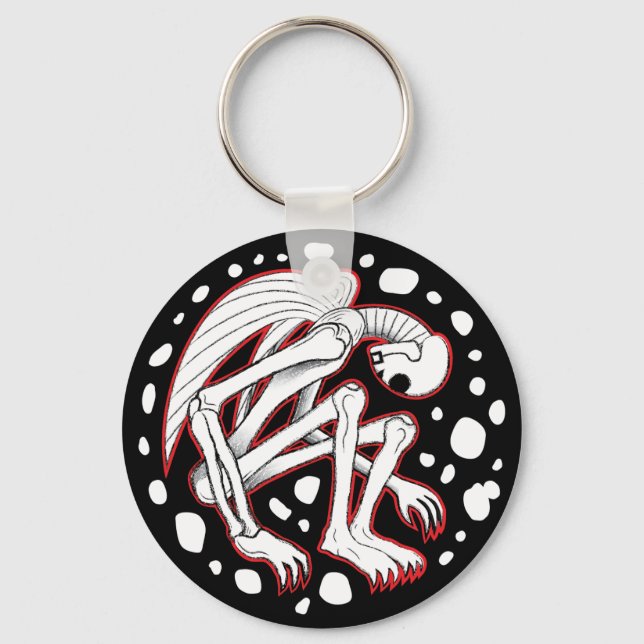 The Buried Angel Key Ring (Front)