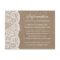 The Burlap & Lace Wedding Collection Detail Cards