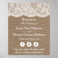 The Burlap & Lace Wedding Collection Welcome