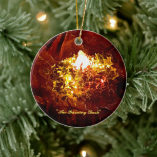 "The Burning Bush" Ornament