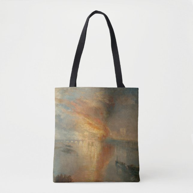 The Burning of the Houses of Parliament - Turner Tote Bag (Front)