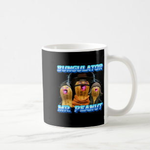 The Burnt Peanut Funny Goop Mr. Peanut Bungulator  Coffee Mug