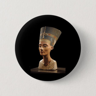 The Bust of Queen Nefertiti 6 Cm Round Badge