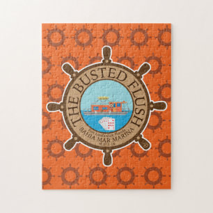 The Busted Flush (Orange) - Jigsaw Puzzle