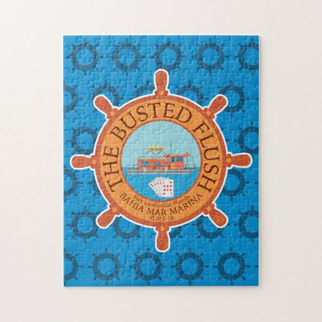 The Busted Flush (Secondary) - Jigsaw Puzzle (Vertical)