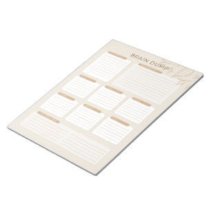 The Busy Jewish Mum's Brain Dump 2024 Notepad