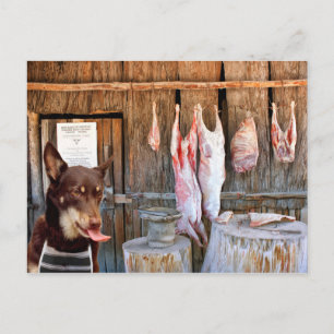 The Butcher Postcard