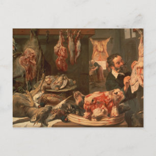 The Butcher's Shop Postcard