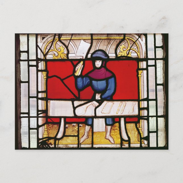 The Butcher's Window Postcard (Front)
