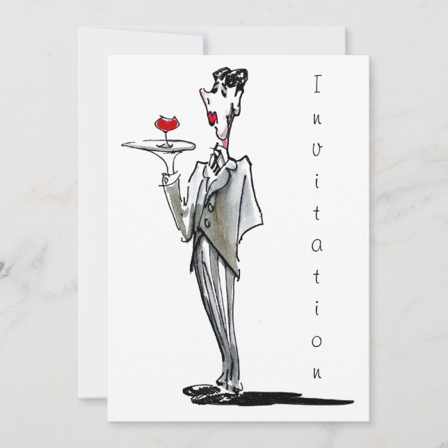 The Butler Invitation (Front)