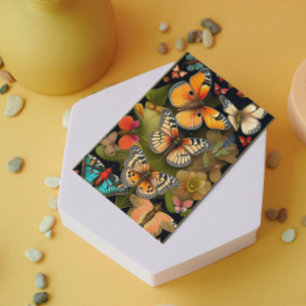 The Butterflies   Modern Haeckel Greeting Card