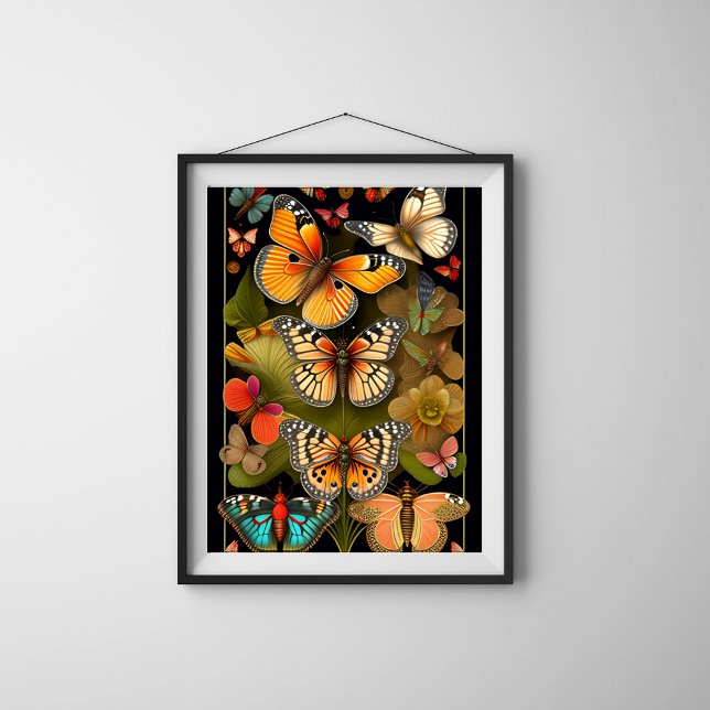 The Butterflies | Modern Haeckel Poster (Creator Uploaded)