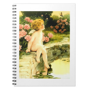 THE BUTTERFLY Bessie Pease Gutmann Art Notebook