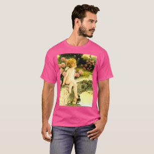 THE BUTTERFLY Bessie Pease Gutmann Art  T-Shirt