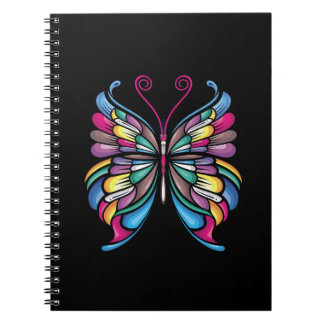 the butterfly design notebook