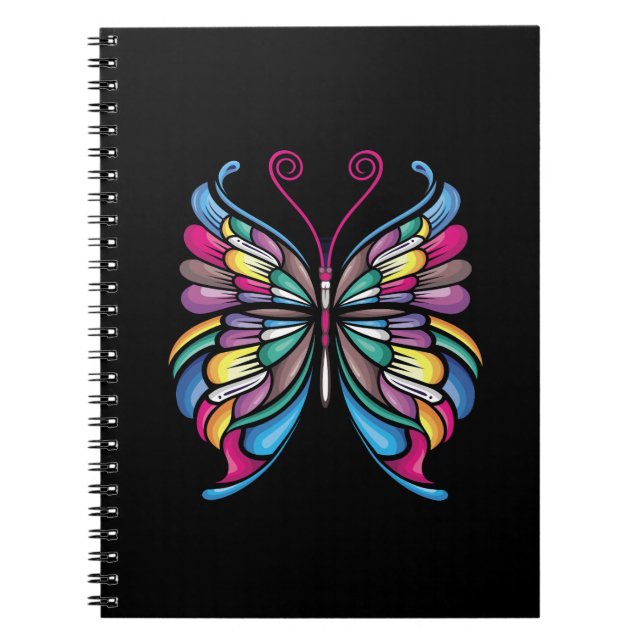 the butterfly design notebook (Front)