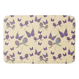 The Butterfly Joy in Cream Bath Mat