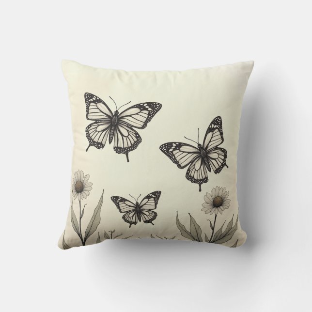 The butterfly Pillows (Back)