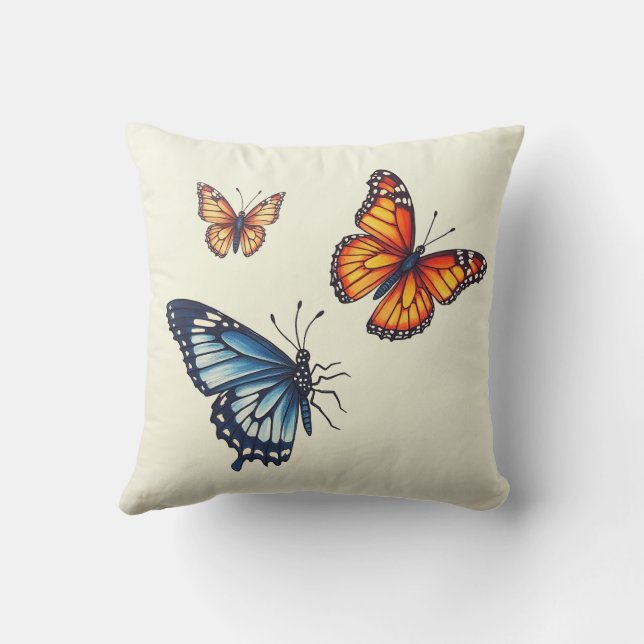 The butterfly Pillows (Back)