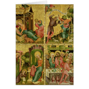 The Buxtehude Altar, right wing, 1400-10