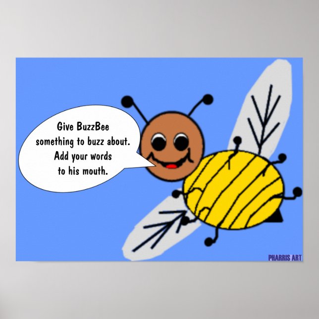 The Buzz with BuzzBee Poster (Front)