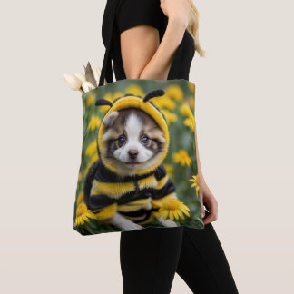 The Buzziest Pup in the Meadow Tote Bag